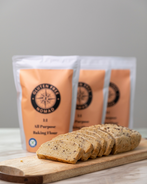 Gluten Free Flour 500g | 1:1 All Purpose Baking Flour - Gluten Free Nomad
