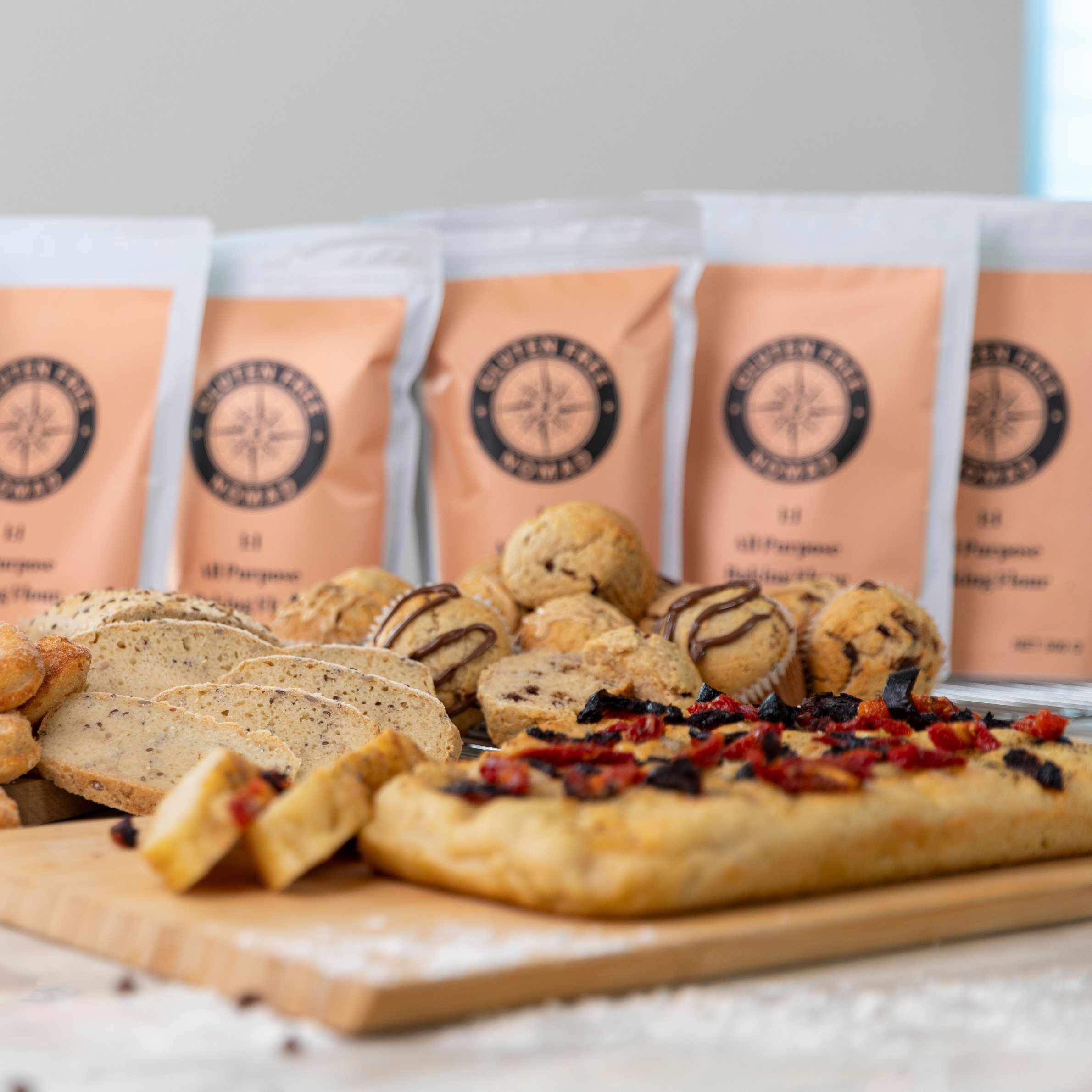 1:1 gluten free all purpose flour for cakes, cookies, bread, pizza and pastry