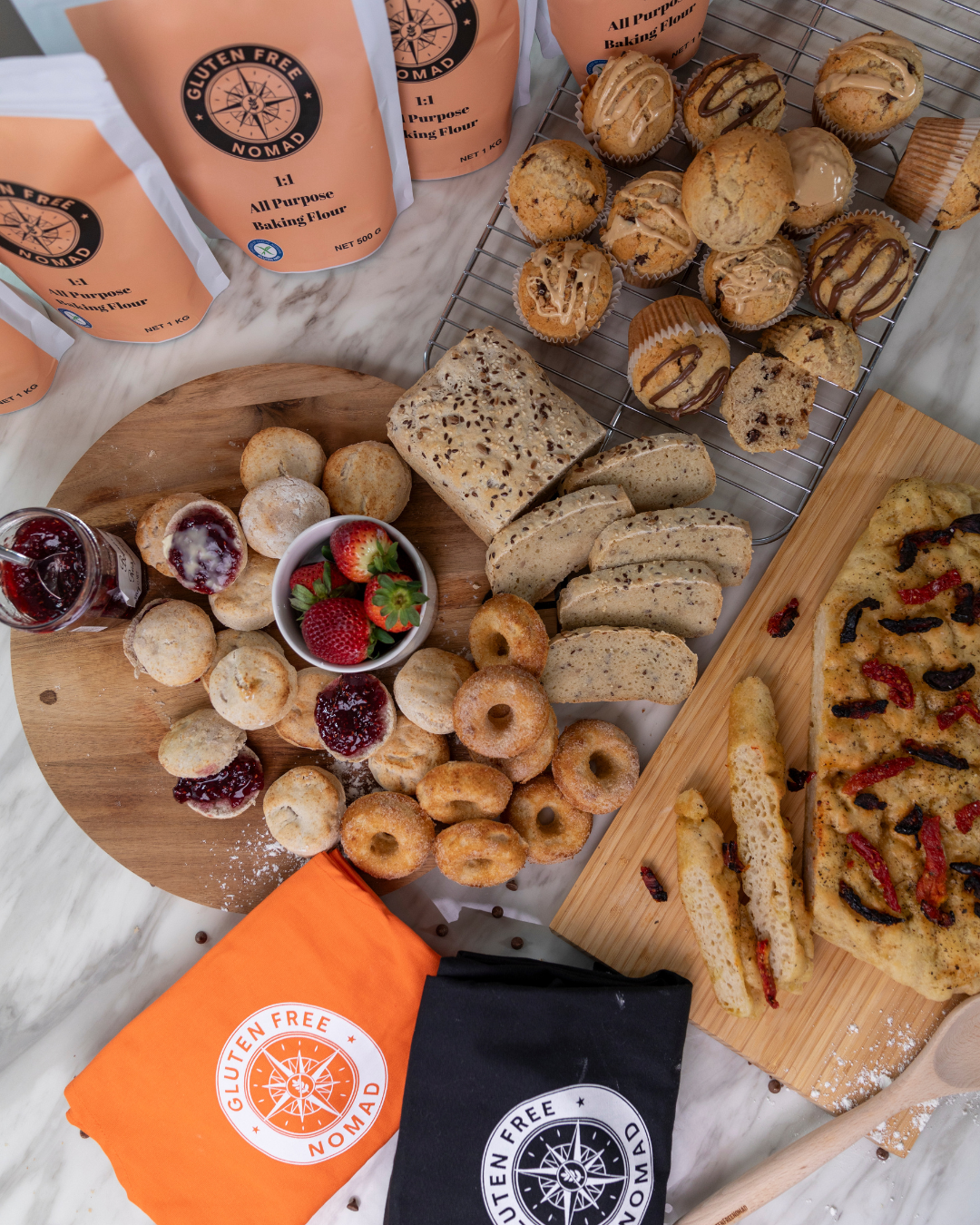 1:1 all purpose gluten free flour for baking, made in Australia
